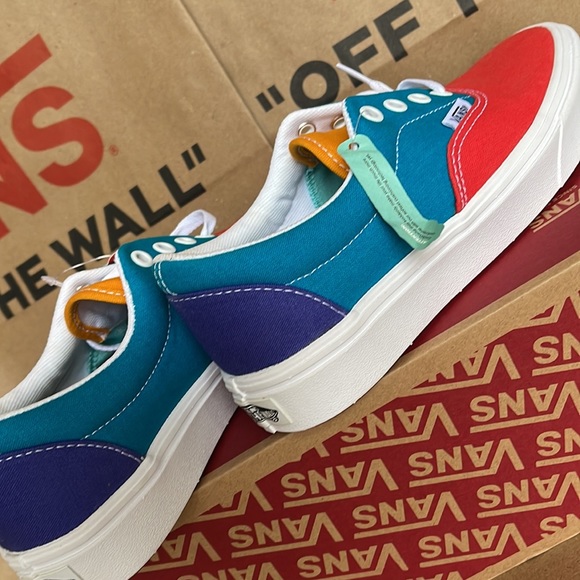 Vans Comfycush Era Multi Block Multi/True White WMNS - Picture 15 of 16